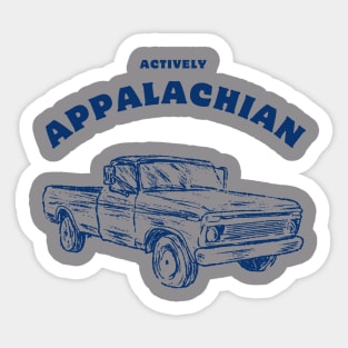 Actively Appalachian Sticker